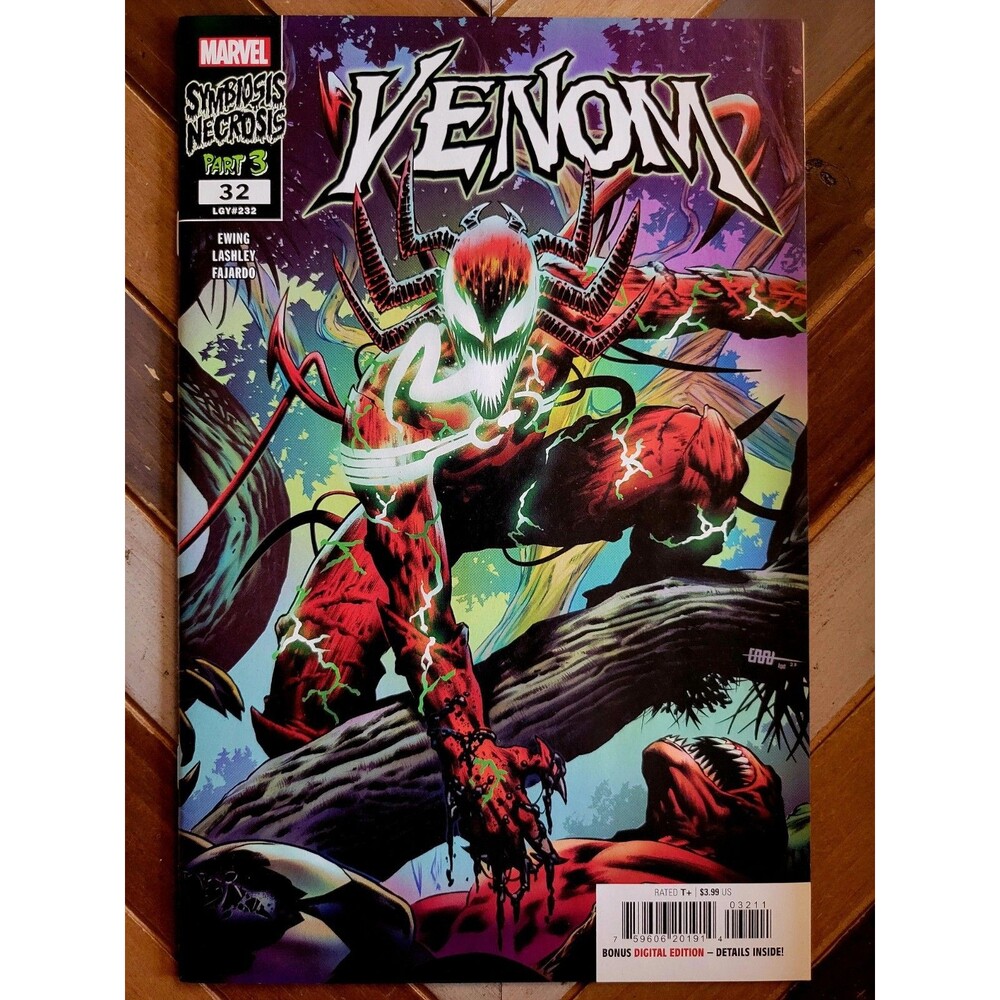 Venom #32 Cafu Cover 1st Print VF/NM (Marvel 2024) "Garden of Time" Story